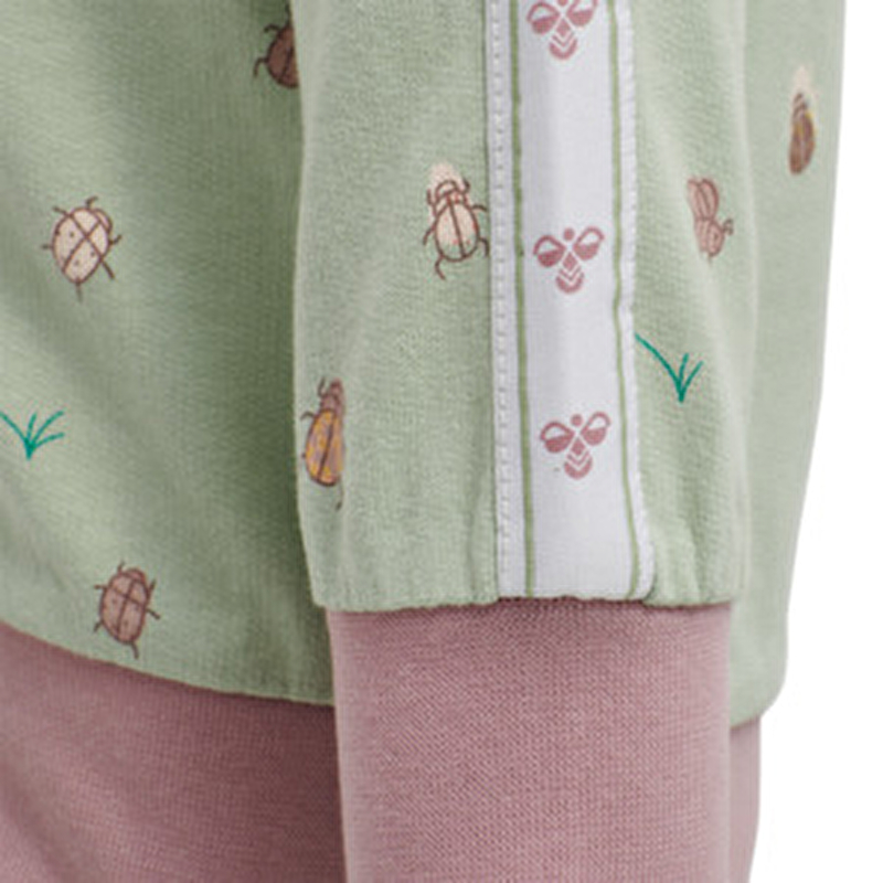 Kiz Bebek Yesil Emma Fermuarli Sweatshirt 0521 Hummel Kiz Bebek Yesil Emma Fermuarli Sweatshirt 0521 Hummel