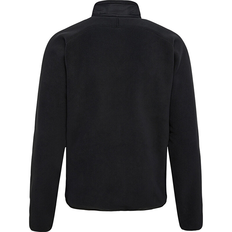 GO FLEECE POLAR FERMUARLI SWEATSHIRT Siyah Erkek Sweatshirt