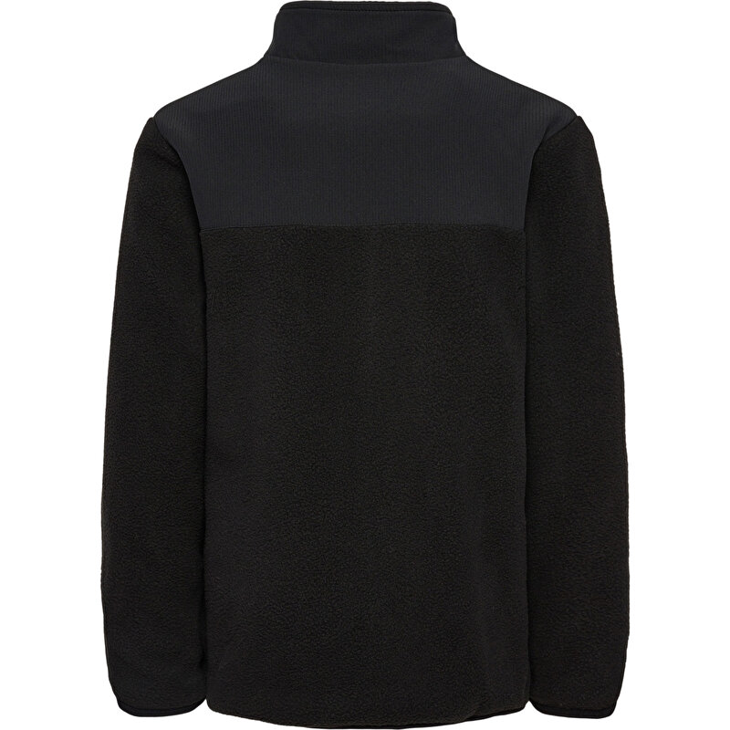 DARE ÇOCUK POLAR SWEATSHIRT Siyah Çocuk Fermuarlı Sweatshirt