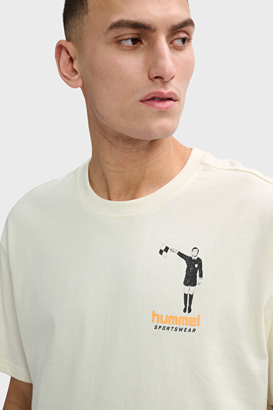 LGC FLOYD BOXY KISA KOLLU TİŞÖRT Beyaz Erkek Tişört