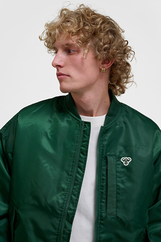 BASEBALL BEE MONT Yeşil Unisex Mont