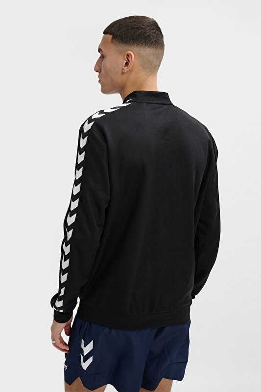 ARCHIVE REGULAR POLY FERMUARLI SWEATSHIRT Siyah Unisex Sweatshirt