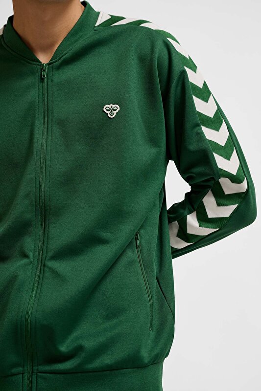 ARCHIVE REGULAR POLY FERMUARLI SWEATSHIRT Yeşil Unisex Sweatshirt