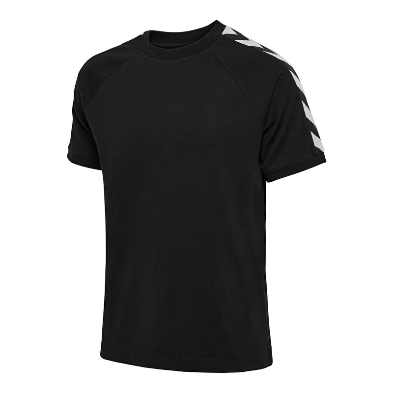 ARCHIVE BOXY KISA KOLLU TİŞÖRT Siyah Unisex Tişört