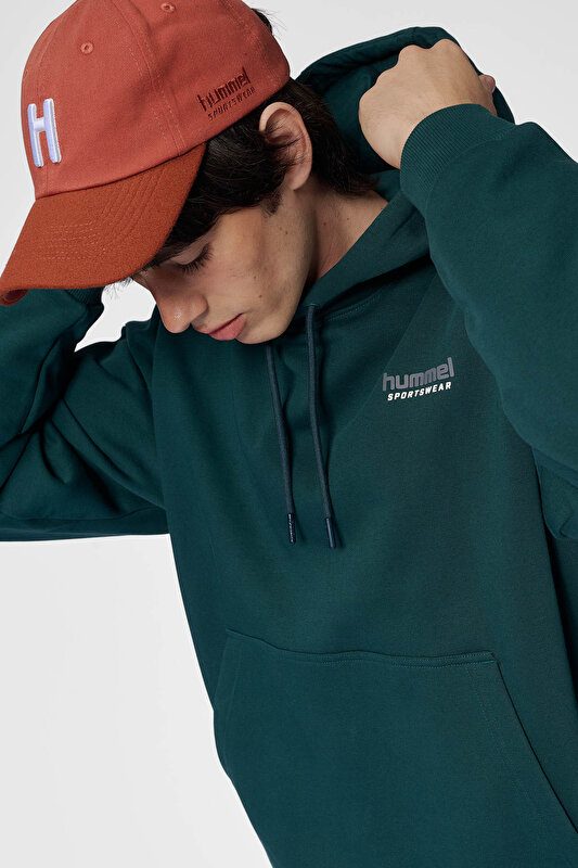 LOOSE SPORTSWEAR HOODIE Yeşil Unisex Hoodie