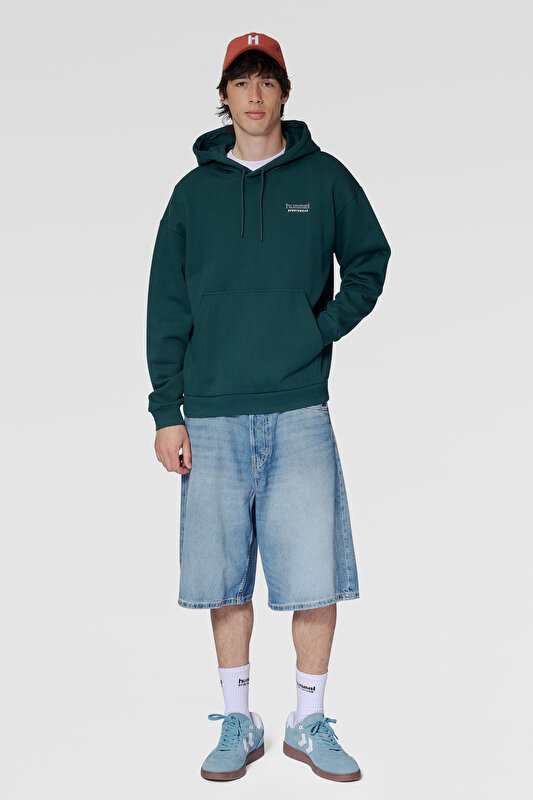 LOOSE SPORTSWEAR HOODIE Yeşil Unisex Hoodie