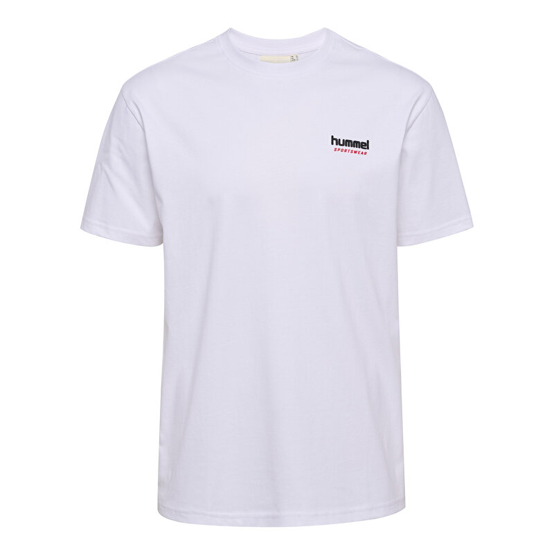 LOOSE SPORTSWEAR KISA KOLLU TİŞÖRT Beyaz Unisex Tişört