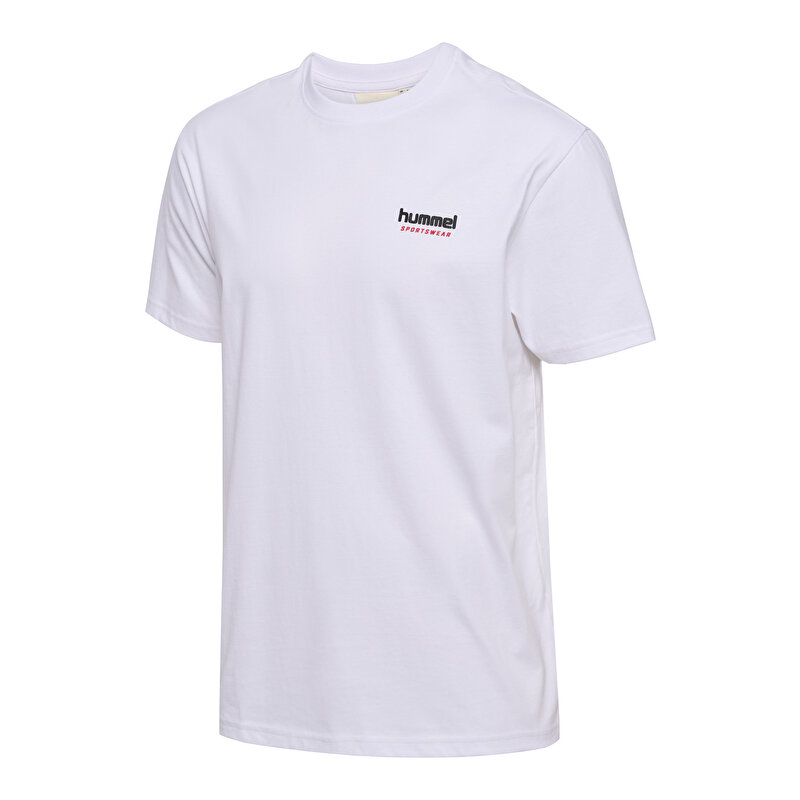 LOOSE SPORTSWEAR KISA KOLLU TİŞÖRT Beyaz Unisex Tişört