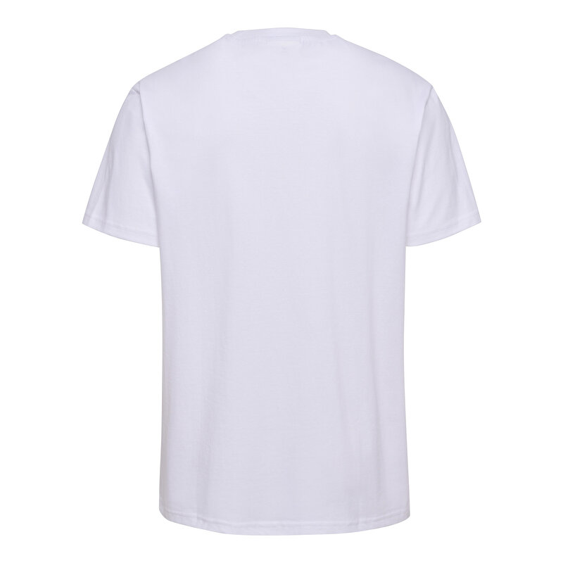 LOOSE SPORTSWEAR KISA KOLLU TİŞÖRT Beyaz Unisex Tişört