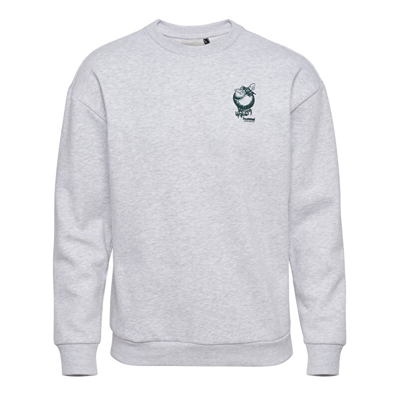 LOOSE CREW SWEATSHIRT Gri Unisex Sweatshirt