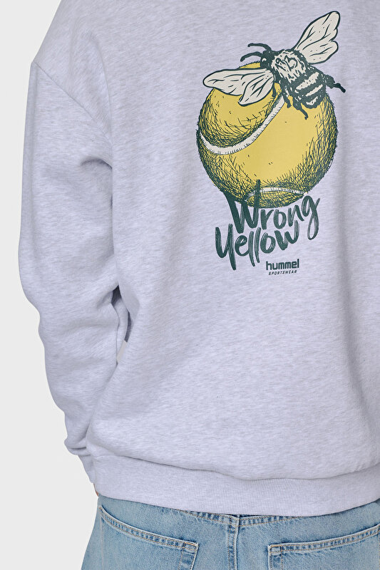 LOOSE CREW SWEATSHIRT Gri Unisex Sweatshirt