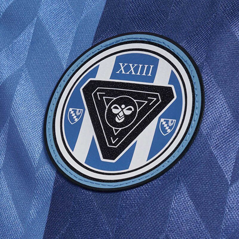 LOOSE KISA KOLLU FUTBOL FORMASI Lacivert Unisex Tişört