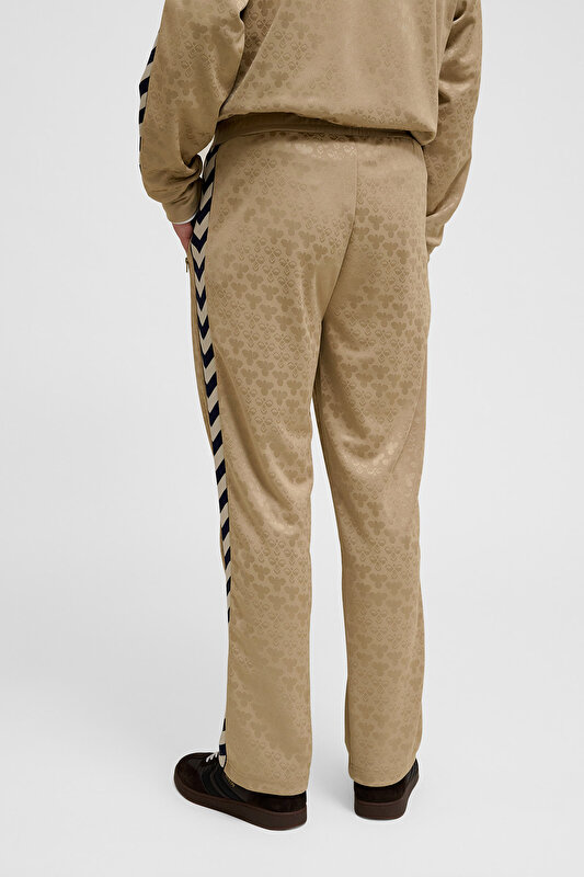 ARCHIVE REGULAR POLY AOP EŞOFMAN ALTI Bej Unisex Eşofman Altı