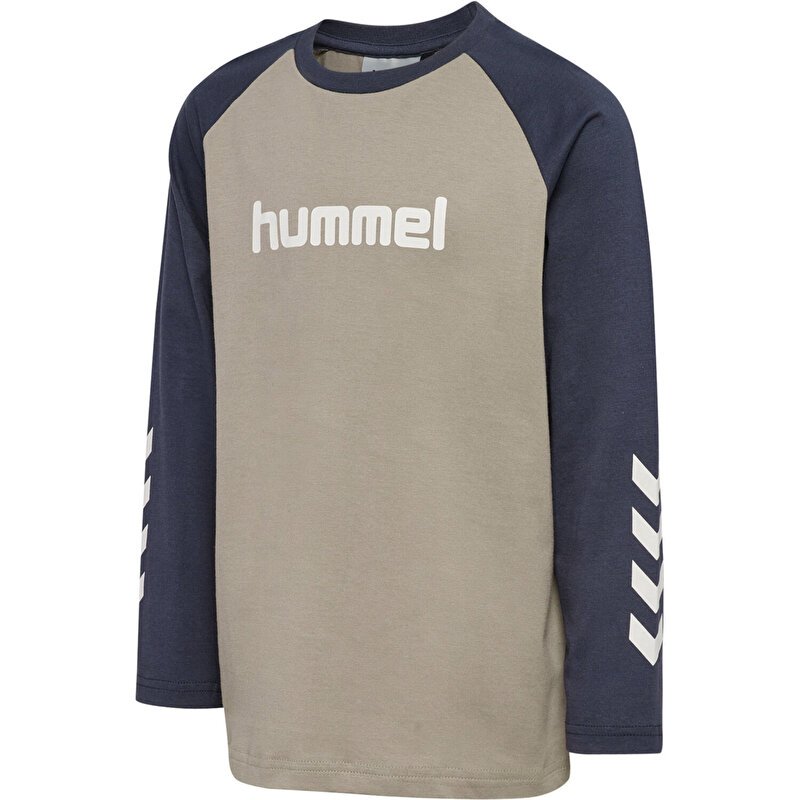 JR LOGO ÇOCUK UZUN KOLLU TİŞÖRT - hummel 
