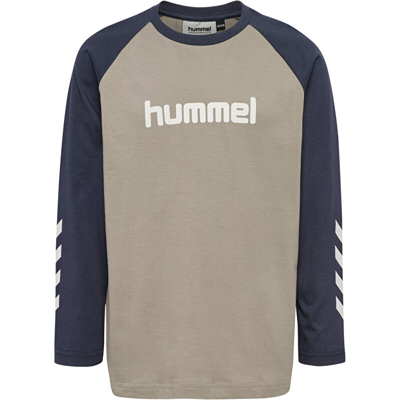 JR LOGO ÇOCUK UZUN KOLLU TİŞÖRT - hummel 