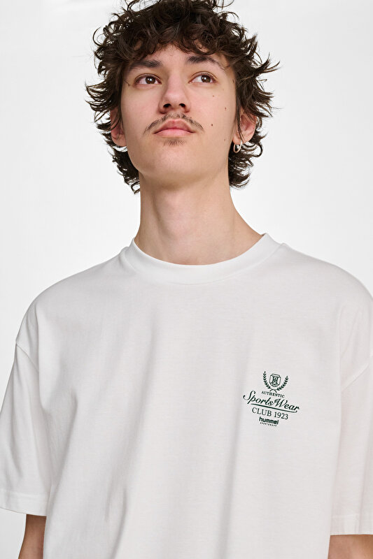 LOOSE TEE CLUB SPORTSWEAR KISA KOLLU TİŞÖRT Beyaz Unisex Tişört 