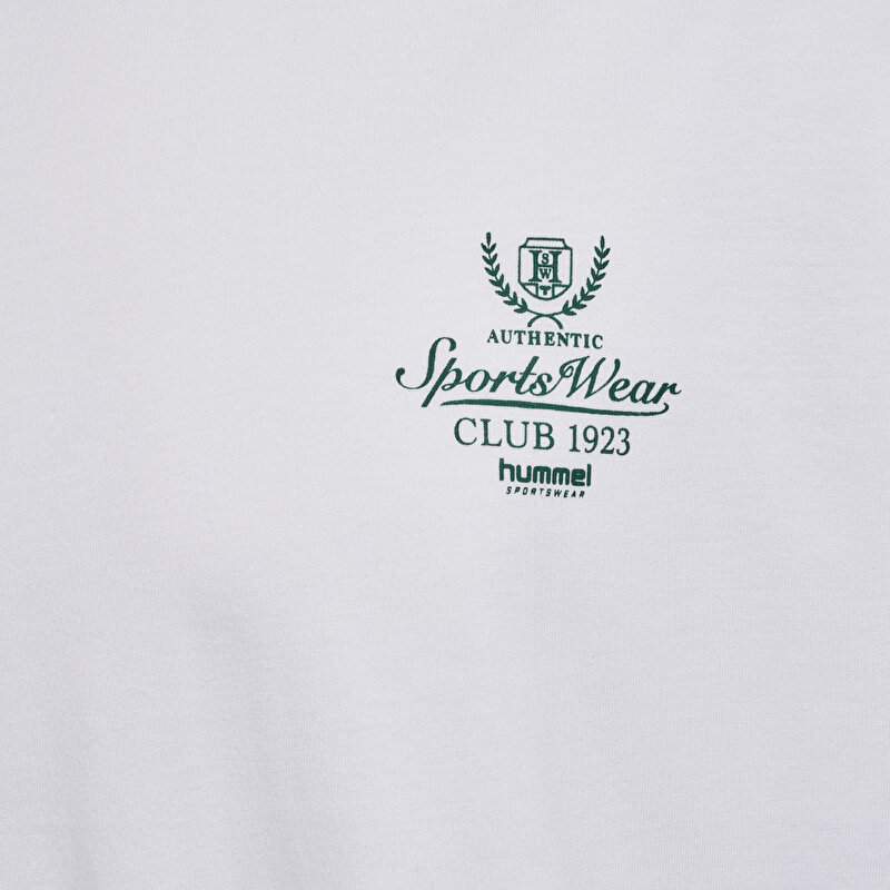 LOOSE TEE CLUB SPORTSWEAR KISA KOLLU TİŞÖRT Beyaz Unisex Tişört 