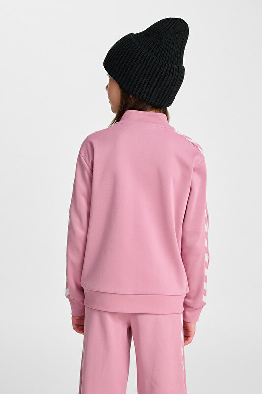 JR ARCHIVE REG POLY ÇOCUK FERMUARLI SWEATSHIRT Pembe Çocuk Sweatshirt 