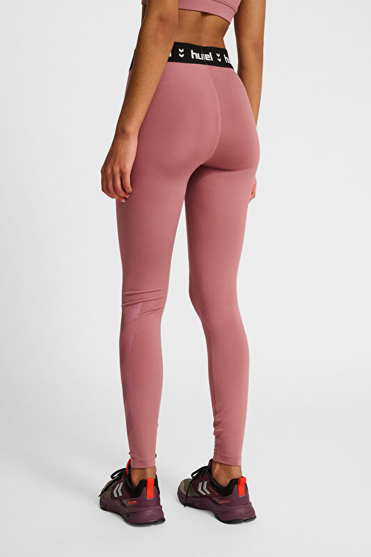 PULSE YÜKSEK BEL TAYT Pembe Kadın Tayt