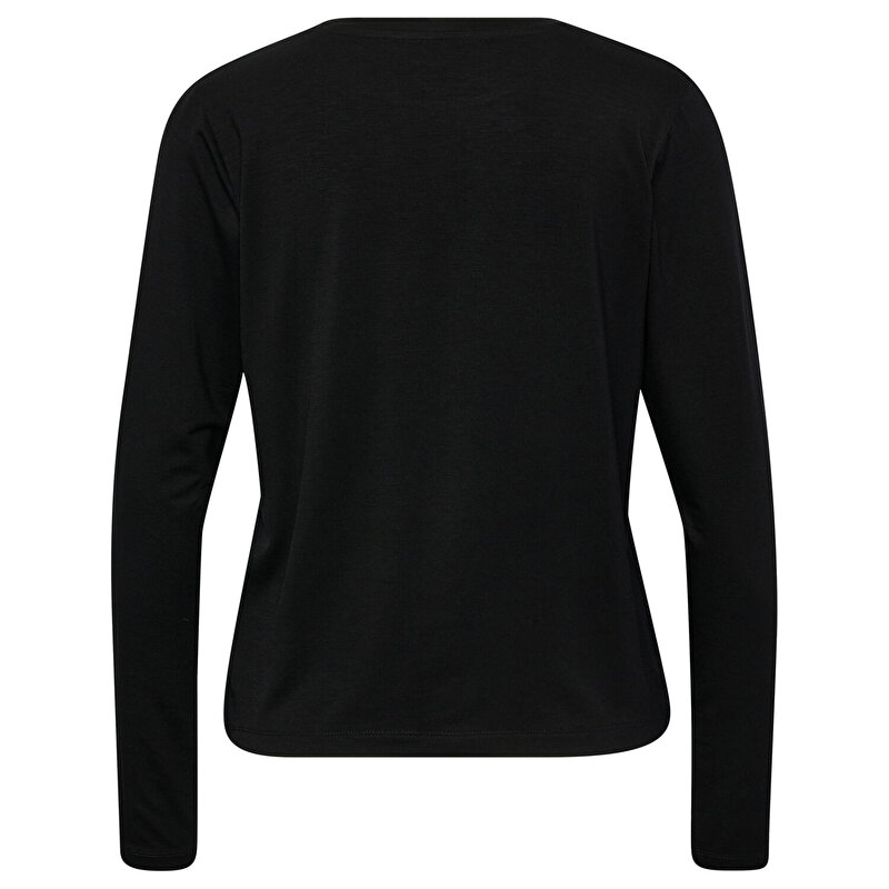 YOGA SOFT LOOSE W UZUN KOLLU TİŞÖRT - hummel 