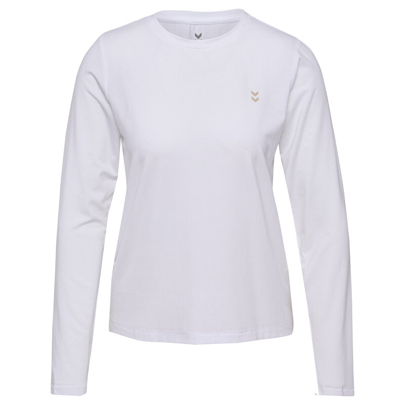 YOGA SOFT LOOSE W UZUN KOLLU TİŞÖRT Beyaz Kadın Tişört