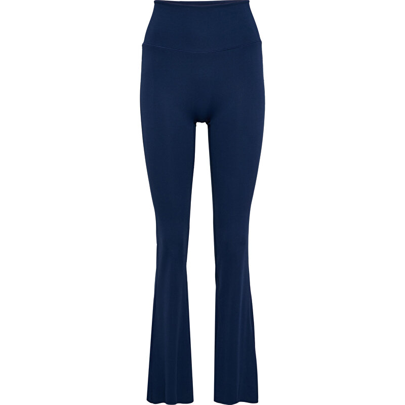 YOGA FLARE YÜKSEK BEL TAYT Lacivert Kadın Tayt