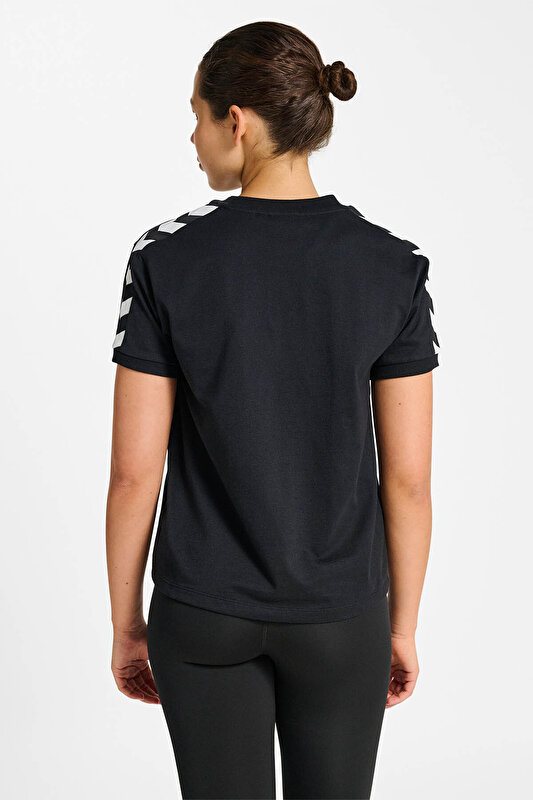 ARCHIVE REGULAR W KISA KOLLU TİŞÖRT Siyah Kadın Tişört