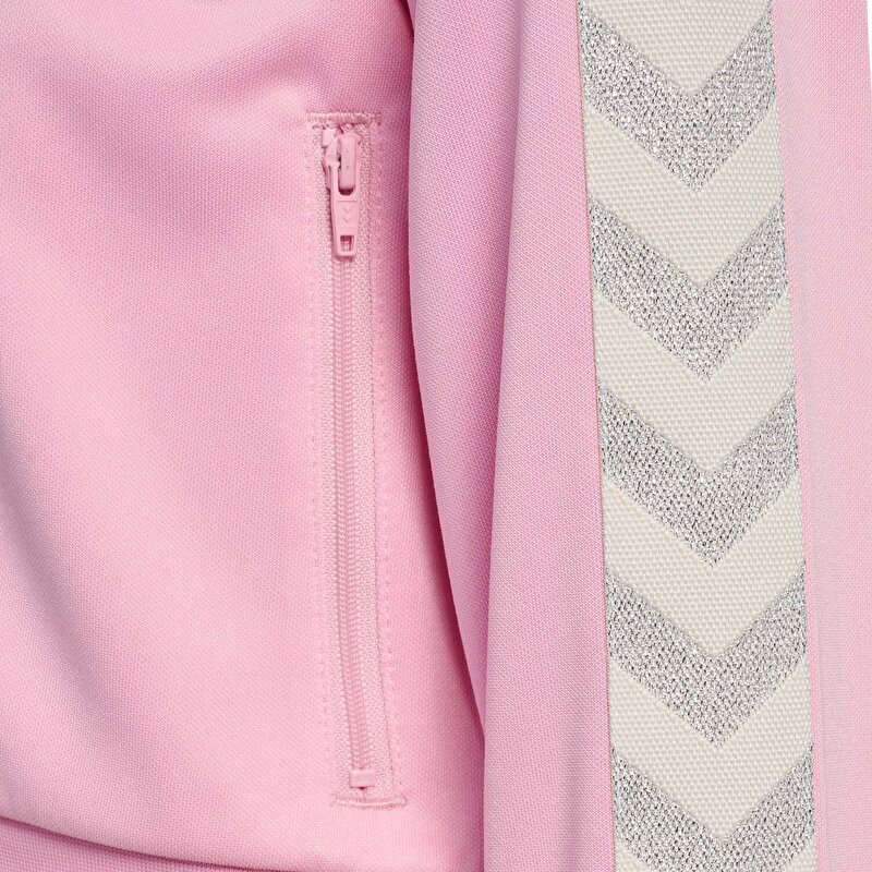 JR REG POLY TAPE ÇOCUK FERMUARLI SWEATSHIRT Pembe Çocuk Fermuarlı Sweatshirt 