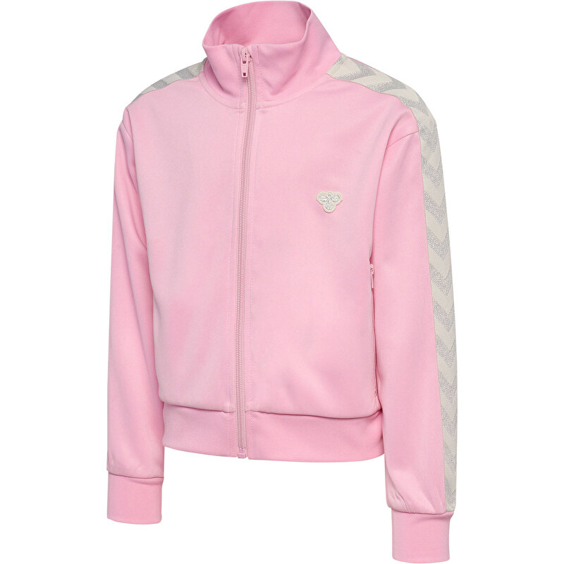 JR REG POLY TAPE ÇOCUK FERMUARLI SWEATSHIRT Pembe Çocuk Fermuarlı Sweatshirt 