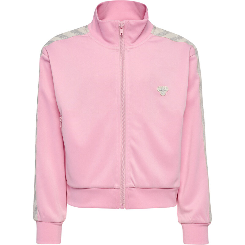 JR REG POLY TAPE ÇOCUK FERMUARLI SWEATSHIRT Pembe Çocuk Fermuarlı Sweatshirt 