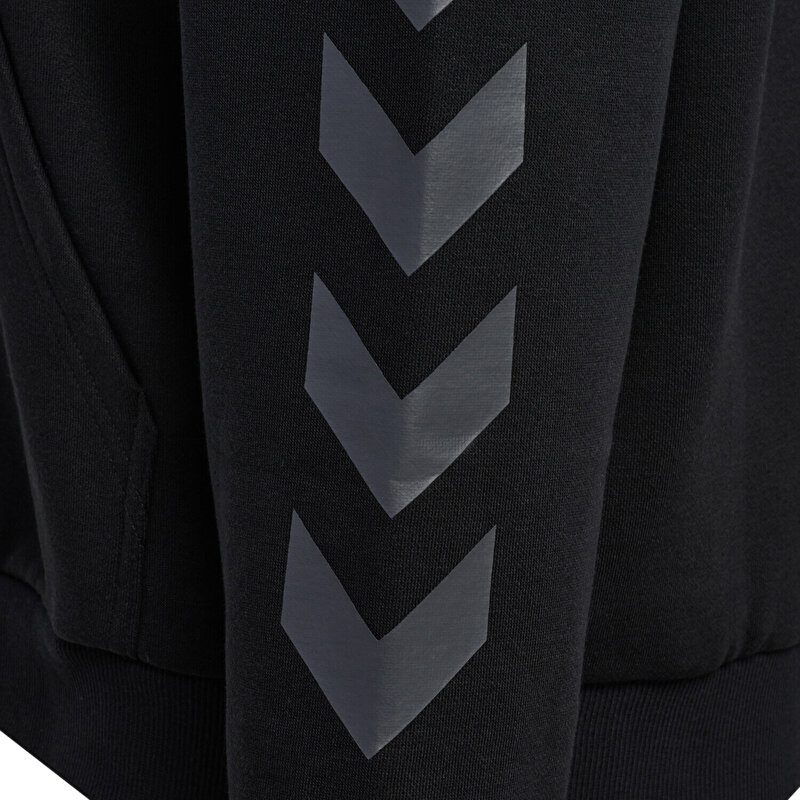 KEEPER CHEVRON W FERMUARLI HOODIE - hummel 