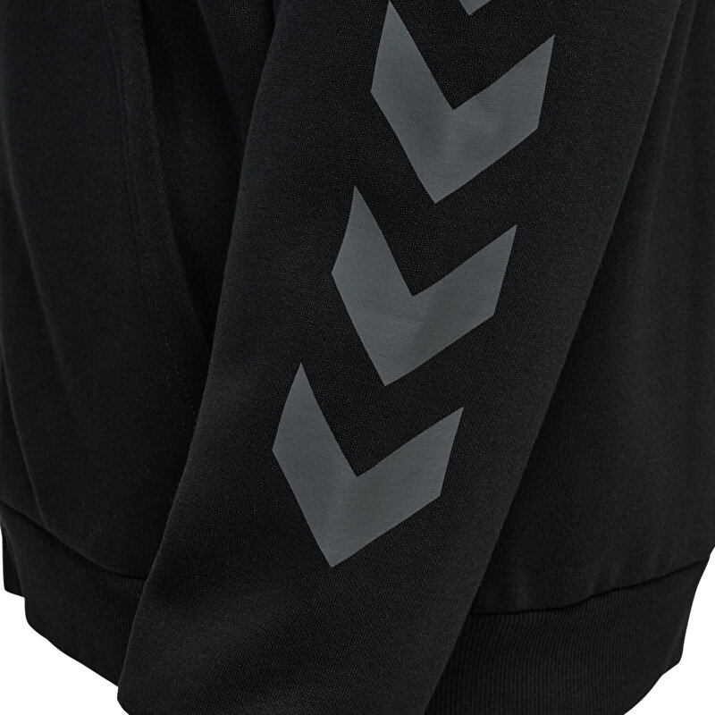 KEEPER CHEVRON FERMUARLI HOODIE - hummel 