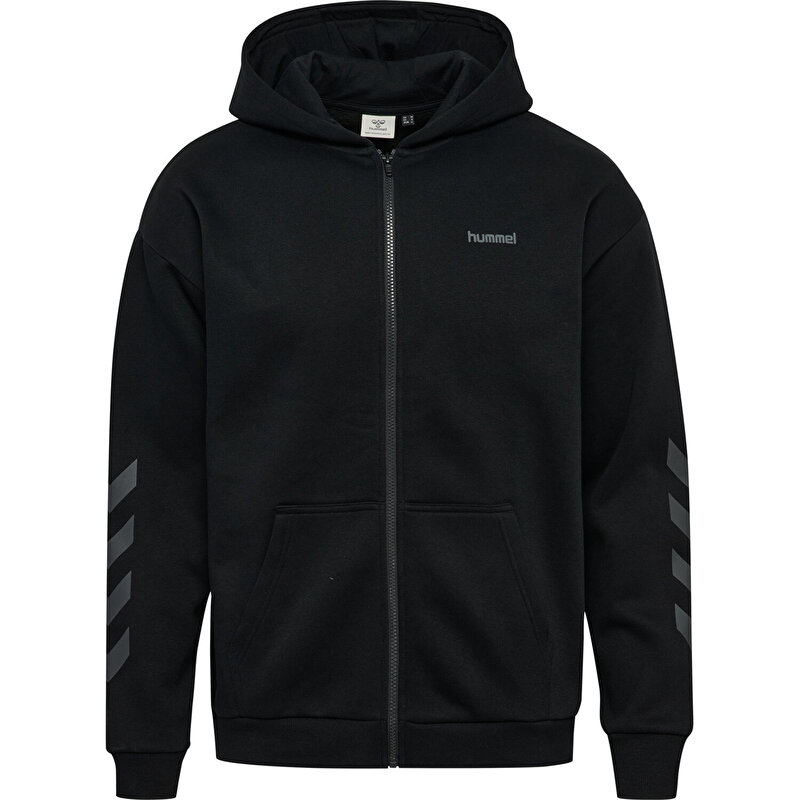 KEEPER CHEVRON FERMUARLI HOODIE - hummel 