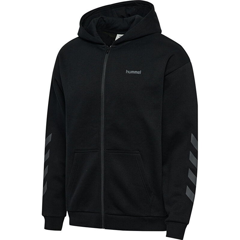 KEEPER CHEVRON FERMUARLI HOODIE - hummel 