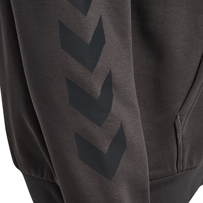 KEEPER CHEVRON FERMUARLI HOODIE - hummel 
