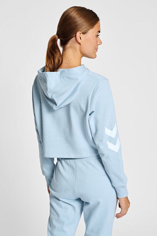 LEGACY WOMAN CROPPED HOODIE Mavi Kadın Hoodie