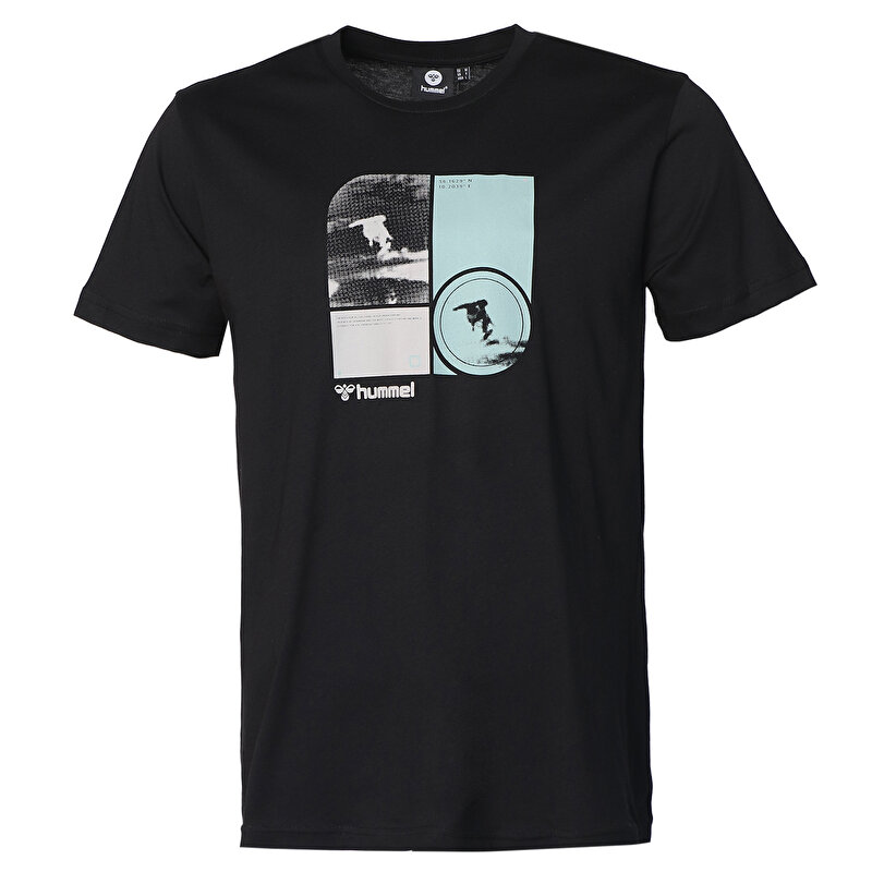 ZIMMER TİŞÖRT Siyah Erkek Spor Tişört