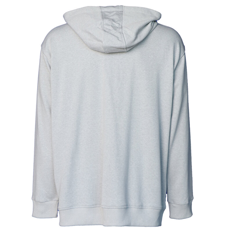 YASUO OVERSIZE FERMUARLI HOODIE Gri Erkek Hoodie