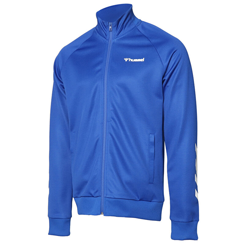 FALCONZO FERMUARLI SWEATSHIRT Mavi Erkek Fermuarlı Sweatshirt 