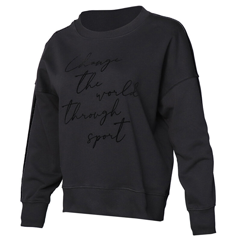 ANEMONE SWEATSHIRT Siyah Kadın Sweatshirt