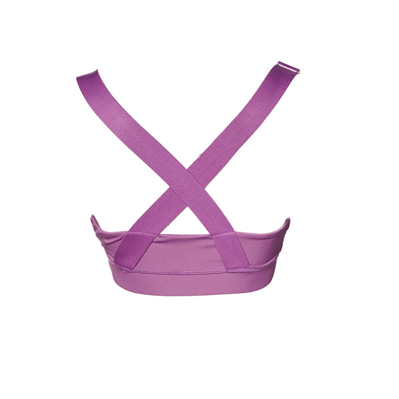 BELLI SPOR SÜTYENİ Mor Kadın Spor Sütyeni