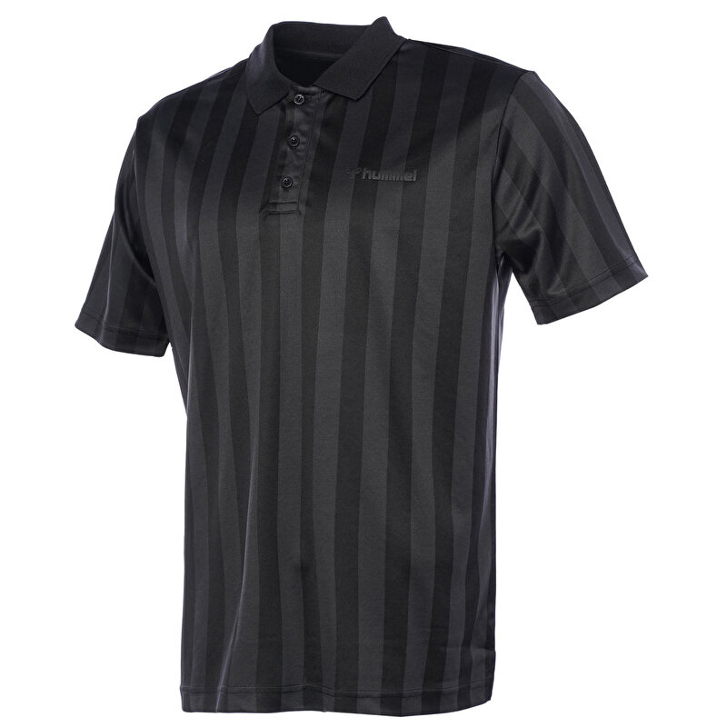 MATHEN KISA KOL POLO YAKA TİŞÖRT Siyah Erkek Tişört