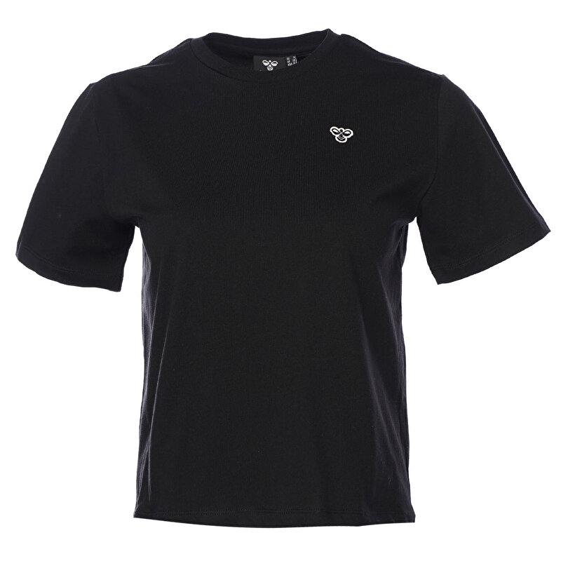 T-IC ICONA REGULAR KISA KOLLU TİŞÖRT Siyah Kadın Tişört