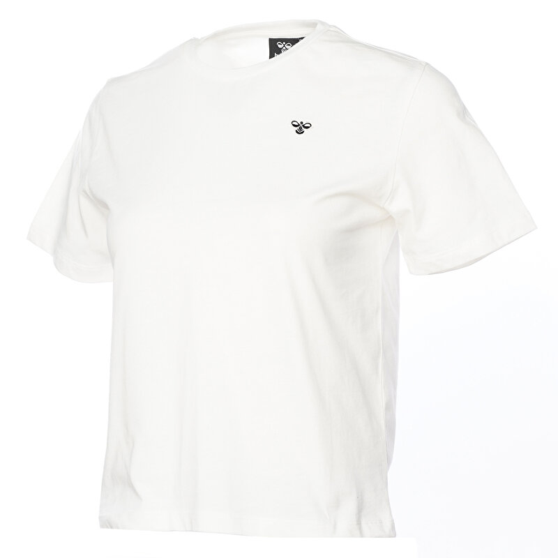 T-IC ICONA REGULAR KISA KOLLU TİŞÖRT Beyaz Kadın Tişört 