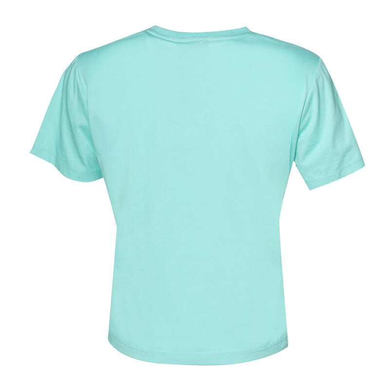 T-IC ICONA REGULAR KISA KOLLU TİŞÖRT Yeşil Kadın Tişört