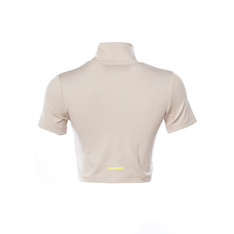 CERES CROPPED TİŞÖRT Bej Kadın Tişört