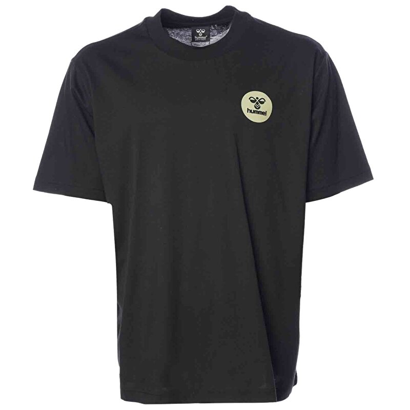 MATTEO OVERSIZE KISA KOLLU TİŞÖRT Siyah Erkek Tişört