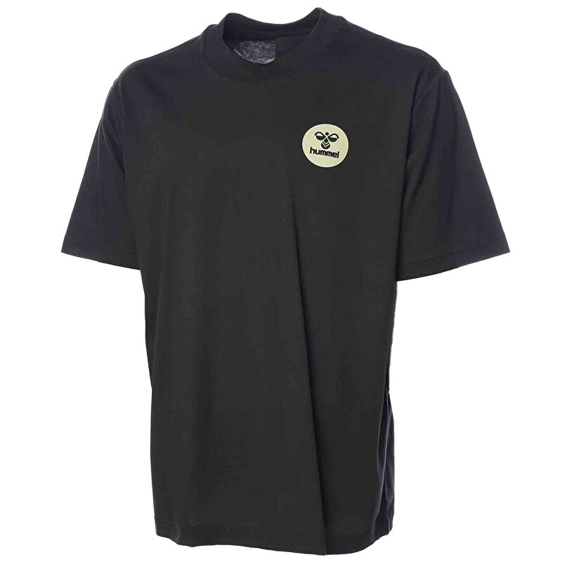 MATTEO OVERSIZE KISA KOLLU TİŞÖRT Siyah Erkek Tişört