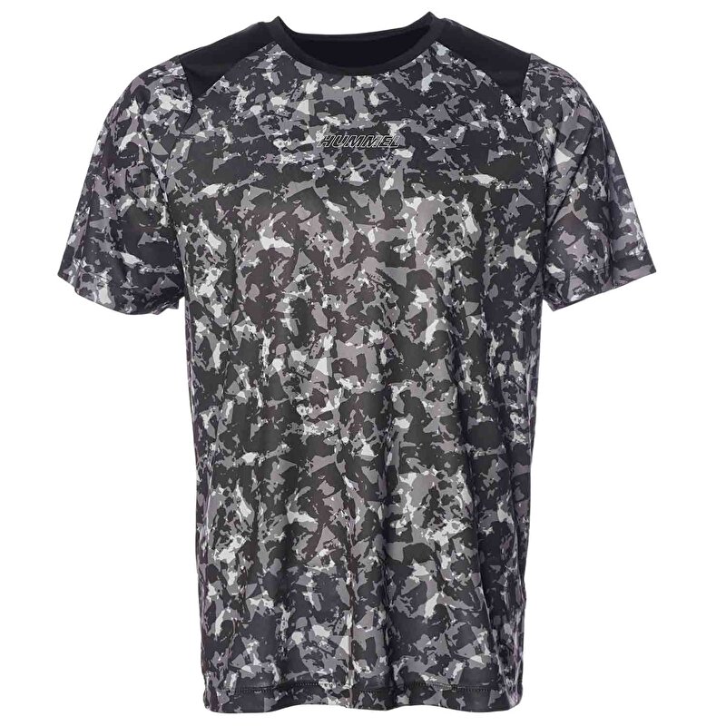 MEGA KISA KOLLU TİŞÖRT Siyah Erkek Tişört