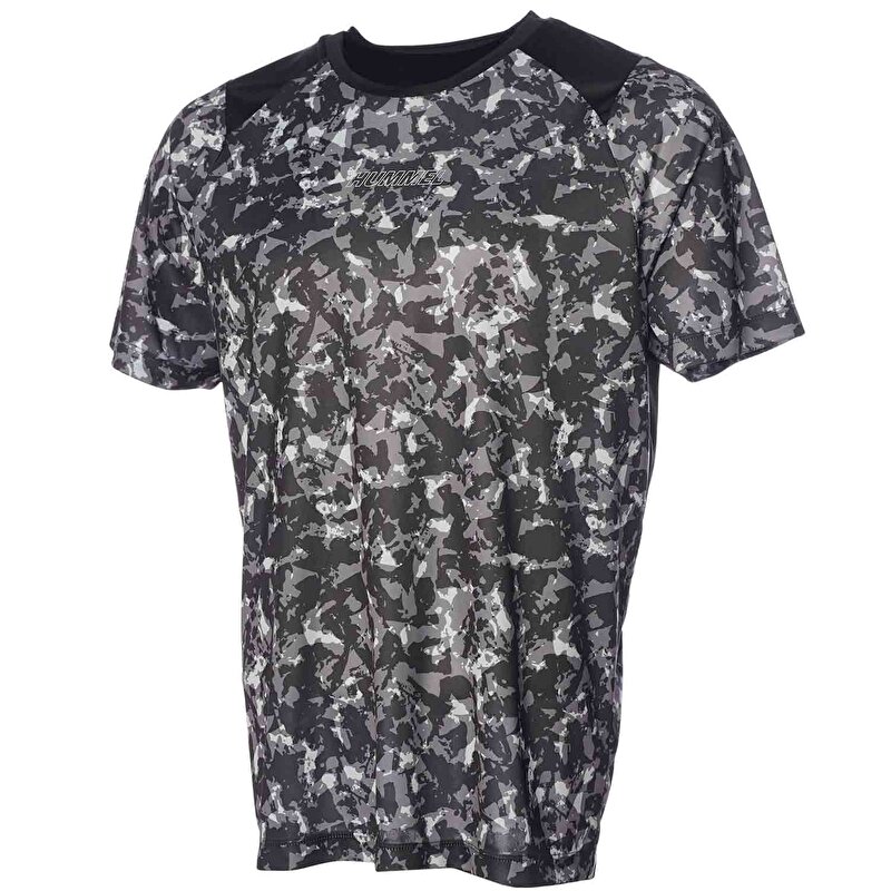 MEGA KISA KOLLU TİŞÖRT Siyah Erkek Tişört